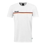 Kempa Leisure T-shirt Team Germany (Organic Cotton) white Men