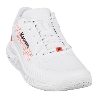 Kempa Hall Indoor Court Shoes Kourtfly Three (Handball) white/black/fluorescent men's