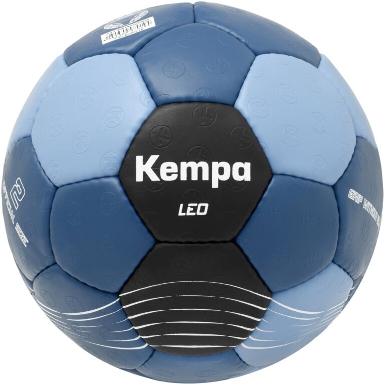 Kempa Handball Leo (durable training ball) dark blue/black - 1 piece