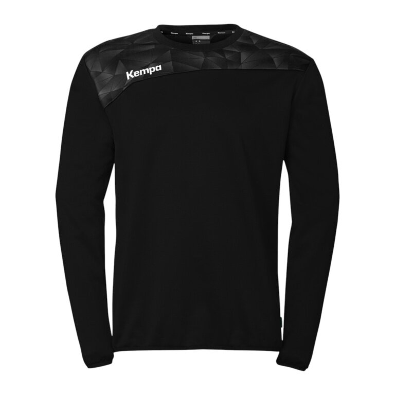 Kempa Long Sleeve Shirt Athletics 29 Training Top (100% Polyester) black Men's