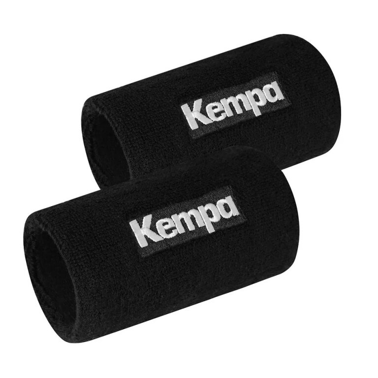 Kempa Sweatband Jumbo (Terry Material) black - 2 pieces