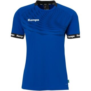Kempa Sport-Shirt Wave 26 (100% Polyester) royal blue/marine blue Women