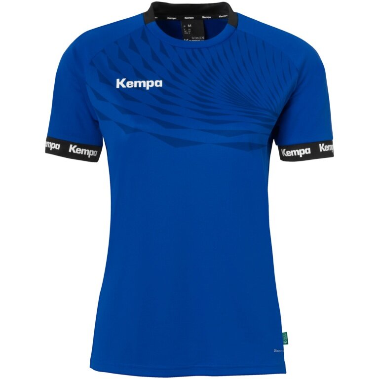 Kempa Sport-Shirt Wave 26 (100% Polyester) royal blue/marine blue Women