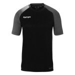 Kempa Sport T-shirt Ambition 28 (100% Polyester) black/grey men's