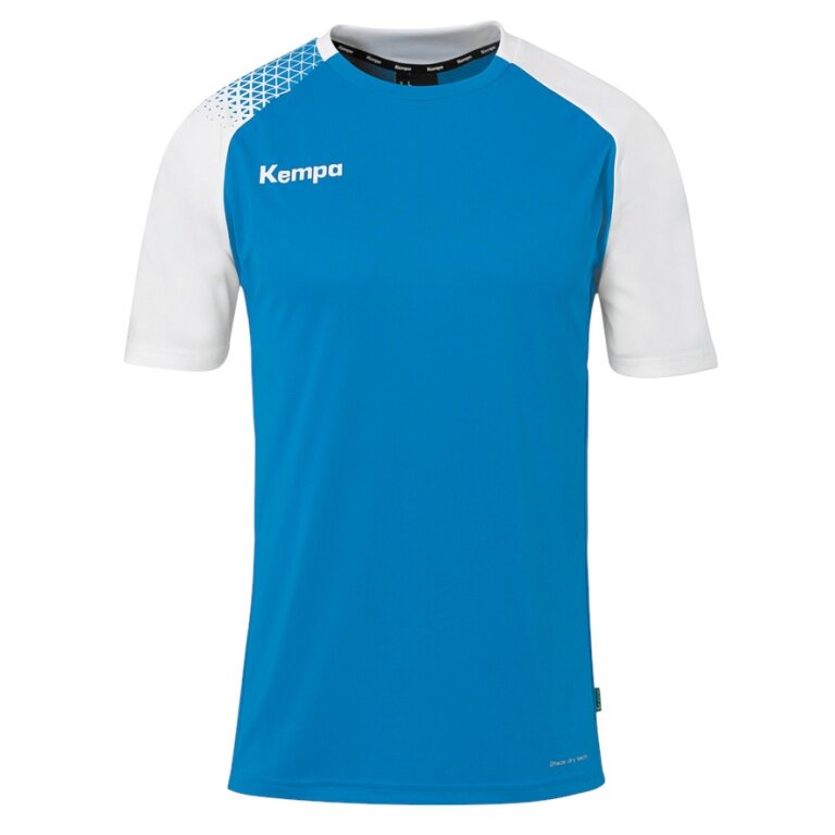 Kempa Sport T-shirt Ambition 28 (100% Polyester) blue/white men's