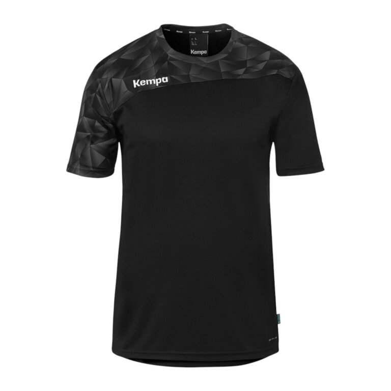 Kempa Sport T-shirt Athletics 29 (100% Polyester) black men's