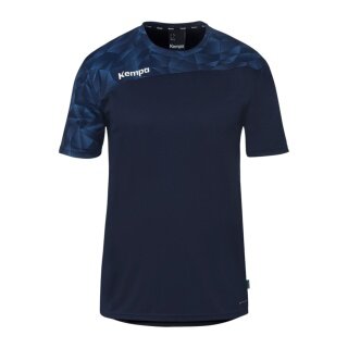 Kempa Sport T-shirt Athletics 29 (100% Polyester) navy blue men's