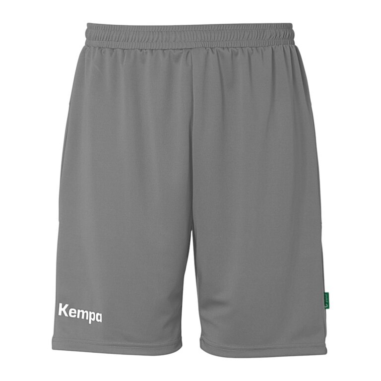 Kempa Performance Short Sports Trousers (100% Polyester) Grey Men