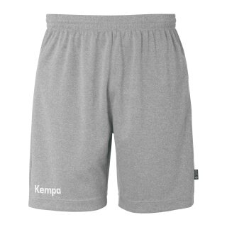 Kempa Team Shorts (elastic waistband with drawstring) short grey Men