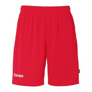 Kempa Team Shorts (elastic waistband with drawstring) short red Men