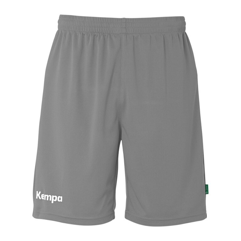 Kempa Team Short Sports Trousers (100% Polyester) Grey Men