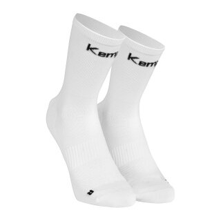 Kempa Sports Sock STMNT white/black - 1 pair