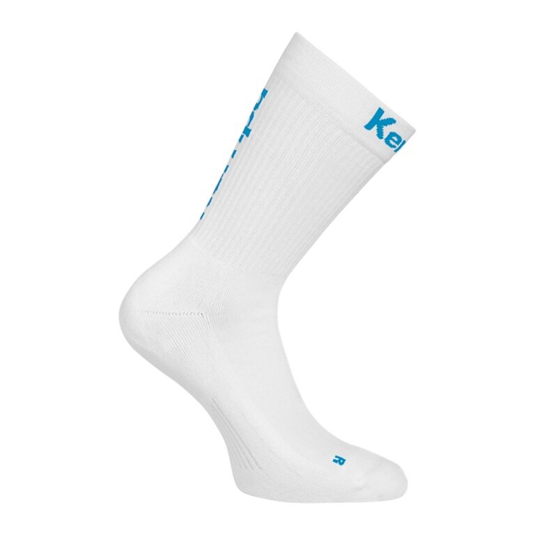 Kempa Sports Sock Team Classic Crew 2026 white/kempablue - 1 pair