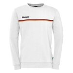 Kempa Sweatshirt Team Germany (comfortable feel) white Men