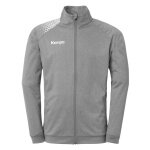 Kempa Training Jacket Poly Ambition 28 (Full-Zip, 100% Polyester) grey Men's