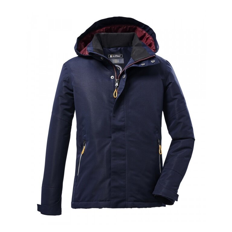 Killtec Winter Jacket Kow 28 (wind and waterproof, breathable, PFC-free) navy blue Kids