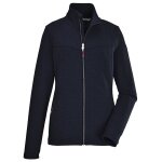 Killtec Powerstretch Jacket with Stand-up Collar (suitable as an outer layer or midlayer) navy blue Women