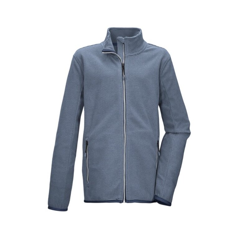 Killtec Fleece Jacket KOS 162 (with Stand-up Collar) Denim Blue Boys