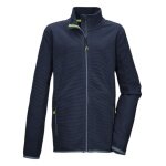 Killtec Fleece Jacket KOS 162 (with Stand-Up Collar) Dark Blue Boys