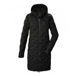 Killtec Winter Quilted Parka with Hood (Windproof) Black Ladies