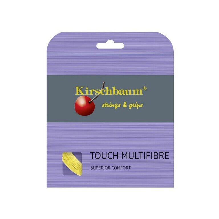 Kirschbaum Tennis String Touch Multifibre (Arm Protection) natural 12m Set