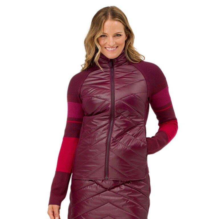 Krimson Klover Hybrid Winter Jacket Switchback Burgundy Ladies