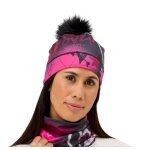 Krimson Klover Beanie (Pom Pom) Graffiti Girls - colourful/black Ladies - 1 piece