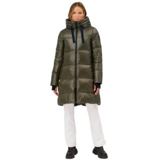 Krimson Klover Winter Down Coat Compass Long Down (with hood, thermal insulation) hunter green ladies