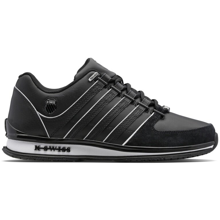 KSwiss Rinzler Leather Sneakers black/white men's