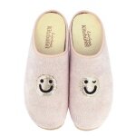 Living Kitzbühel Slippers Fleece Smiley (Cotton) Pink Ladies