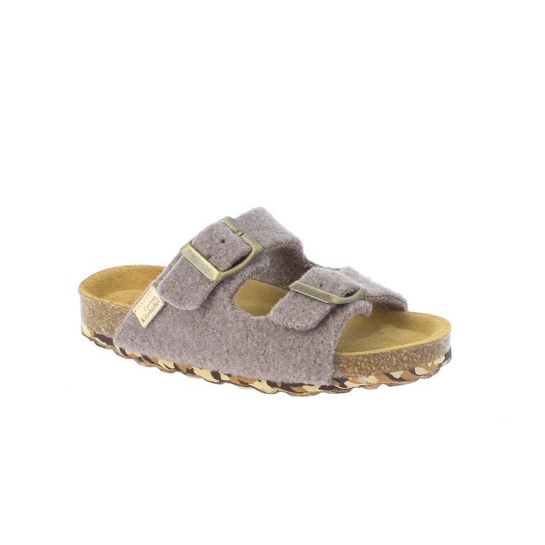 Living Kitzbühel Slippers Wooly Wonder Kids brown Children (28-38)