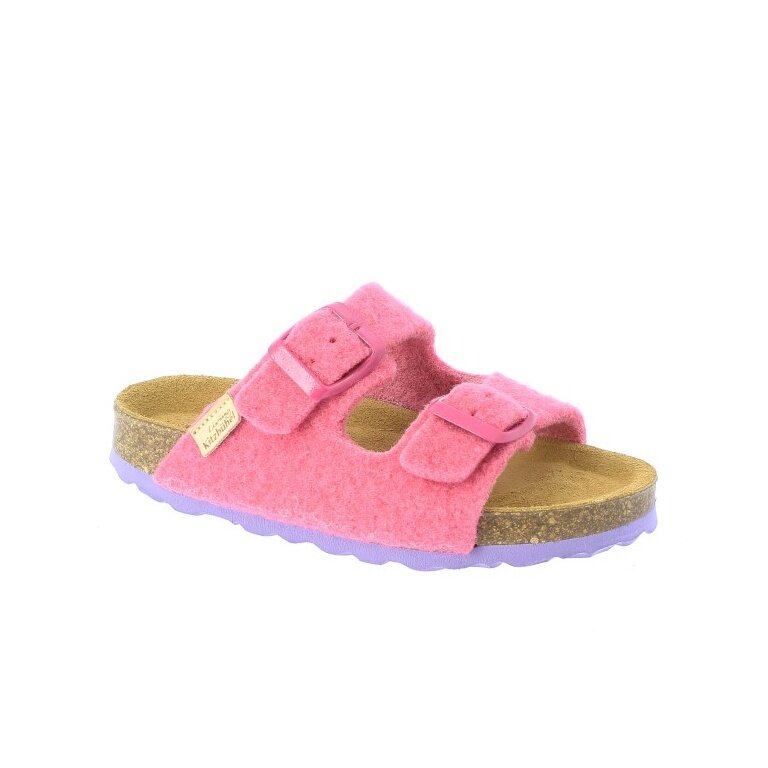 Living Kitzbühel Slippers Wooly Wonder Kids pink Children (28-38)