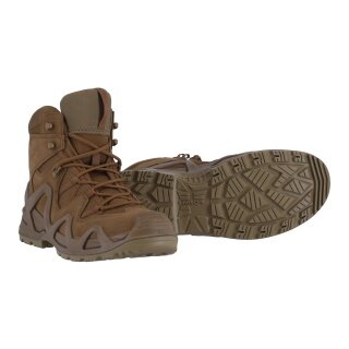 Lowa Military Boots Work Shoes Zephyr MK2 MID (Suede, Textile Lining) Coyote Brown Men's