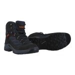 Lowa Taurus Pro Mid GTX Hiking Shoes (All Terrain, Suede, waterproof) 2025 anthracite grey Men's