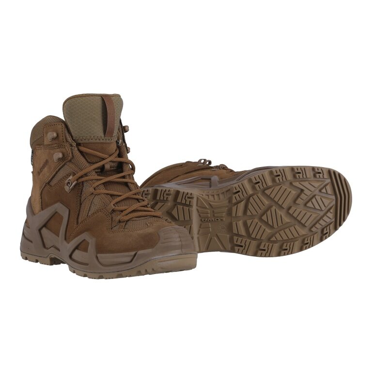 Lowa Military Boots Work Shoes Zephyr MK2 GTX MID (Suede, waterproof) coyote OP brown Ladies