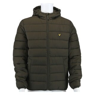 Lyle & Scott Transition Jacket JK1546V Lightweight Padded Jacket Olive Green Men's