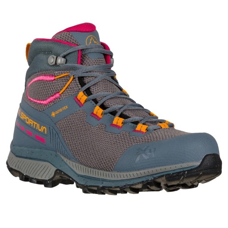 La Sportiva Hiking Shoes TX Hike Mid GTX (Fast-Hiking, waterproof) slate grey/sorbet Women