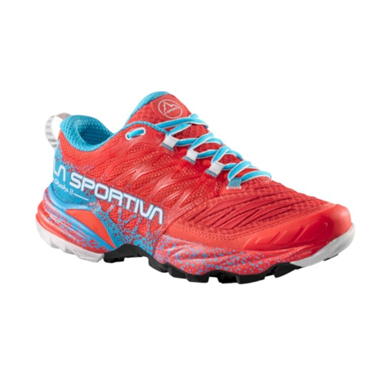 La Sportiva Trail Running Shoes Akasha II red/blue ladies