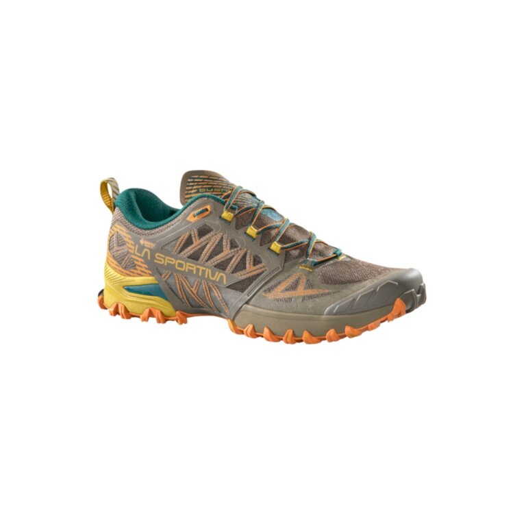 La Sportiva Trail Running Shoes Bushido III GTX (waterproof) brown/orange men's