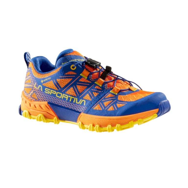 La Sportiva Bushido II GTX Hiking Shoes (waterproof) blue/orange children