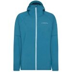 La Sportiva Trail Running Jacket Run (lightweight, water-repellent, maximum freedom of movement) blue Women