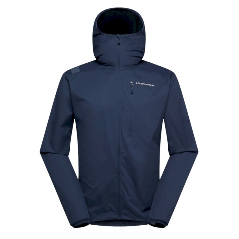 La Sportiva Wall Breeze Stretch Climbing Jacket (Mountaineering, windproof, lightweight) dark blue men's