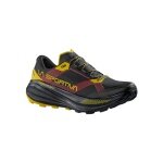 La Sportiva Prodigio Max Trail Running Shoes (for long distances) black/red/yellow men's