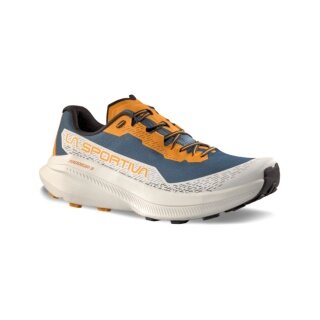 La Sportiva Trail Running Shoes Prodigio 2 blue/beige/orange men's