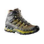La Sportiva Ultra Raptor II Mid GTX Hiking Shoes (Fast-Hiking, waterproof) charcoal grey/aloe ladies