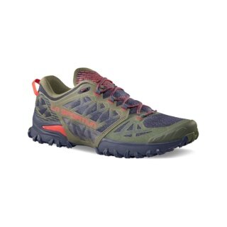 La Sportiva Trail Running Shoes Bushido III 2026 dark green/blue men's
