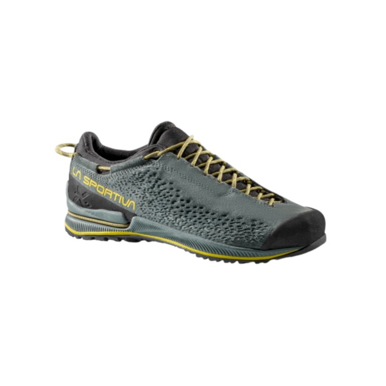 La Sportiva TX 2 Evo Leather Approach Shoes (Approach, Suede) Charcoal Grey/Moss Men's