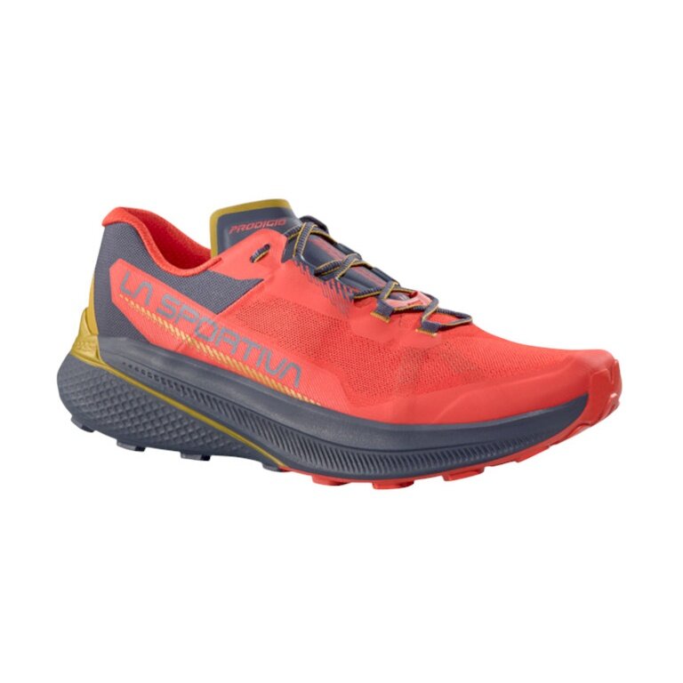 La Sportiva Trail Running Shoes Prodigio Red/Navy Blue Men's
