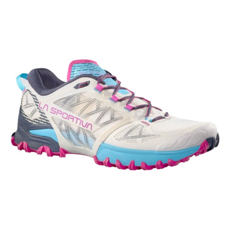 La Sportiva Trail Running Shoes Bushido III Light Grey/Blue/Purple Ladies