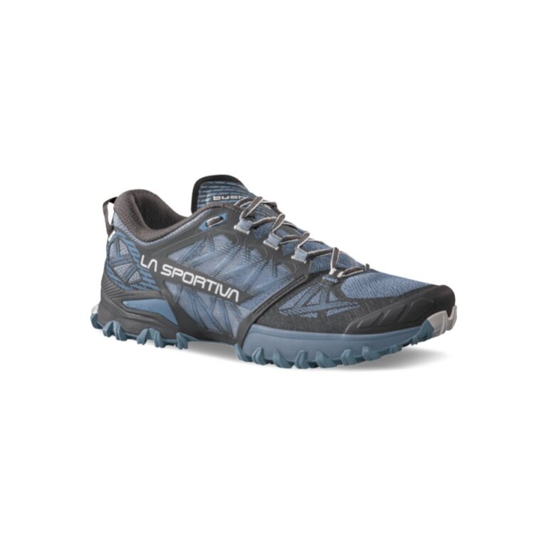La Sportiva Trail Running Shoes Bushido III Carbon Grey/Blue Ladies